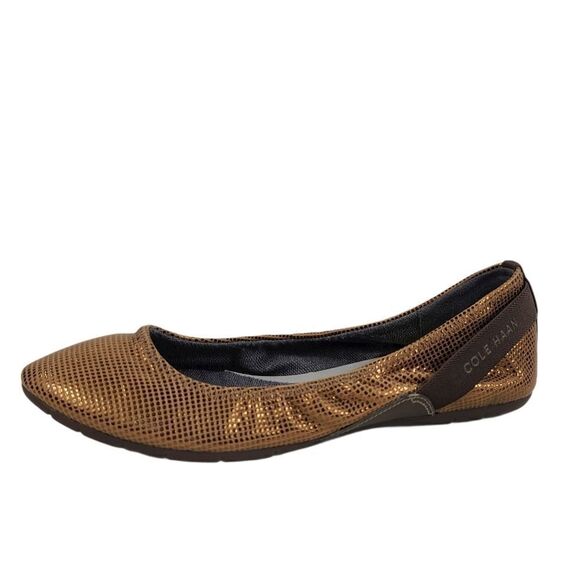 COLE HAAN ZEROGRAND STAGEDOOR BALLET FLAT - Picture 1 of 9